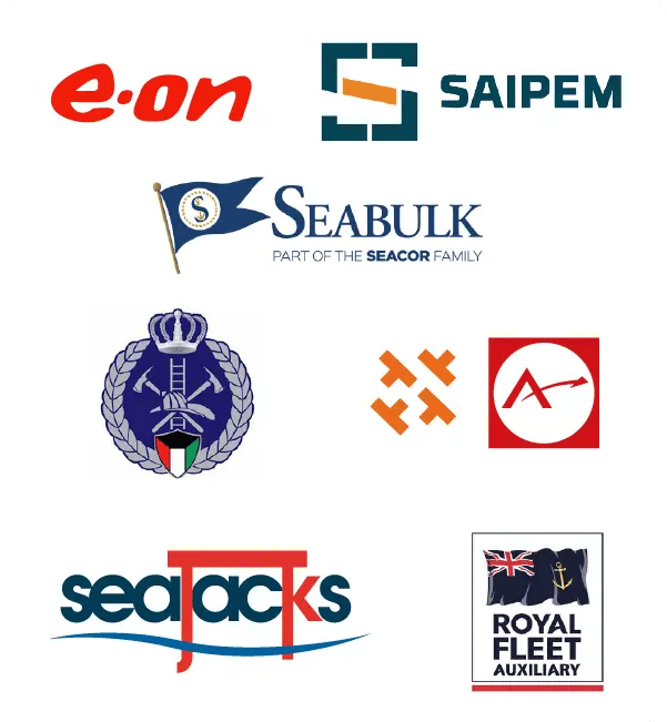 WMT customer logos for  specialist vessel companies.